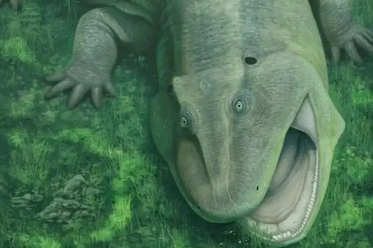 Уникална фосилна челюст разкрива същество на 275 милиона години